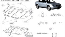 Scut motor metalic Audi A4 B5 1994-2001