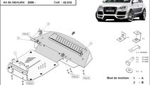 Scut motor metalic Audi Q7 S-Line 2006-2015