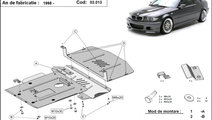 Scut motor metalic Bmw Seria 3 E46 Benzina 1998-20...