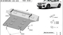 Scut motor metalic BMW X4 F26 2014-2018