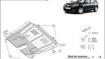 Scut motor metalic Dacia Sandero I 2008-2012