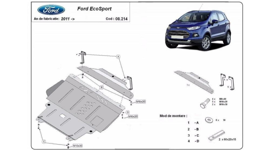 Scut motor metalic ford ecosport Ford ECOSPORT (2012->) #5