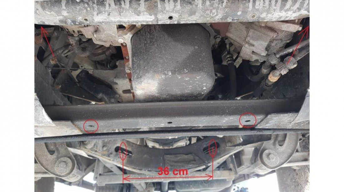 Scut motor metalic Iveco DAILY VI (2014-2016) #5