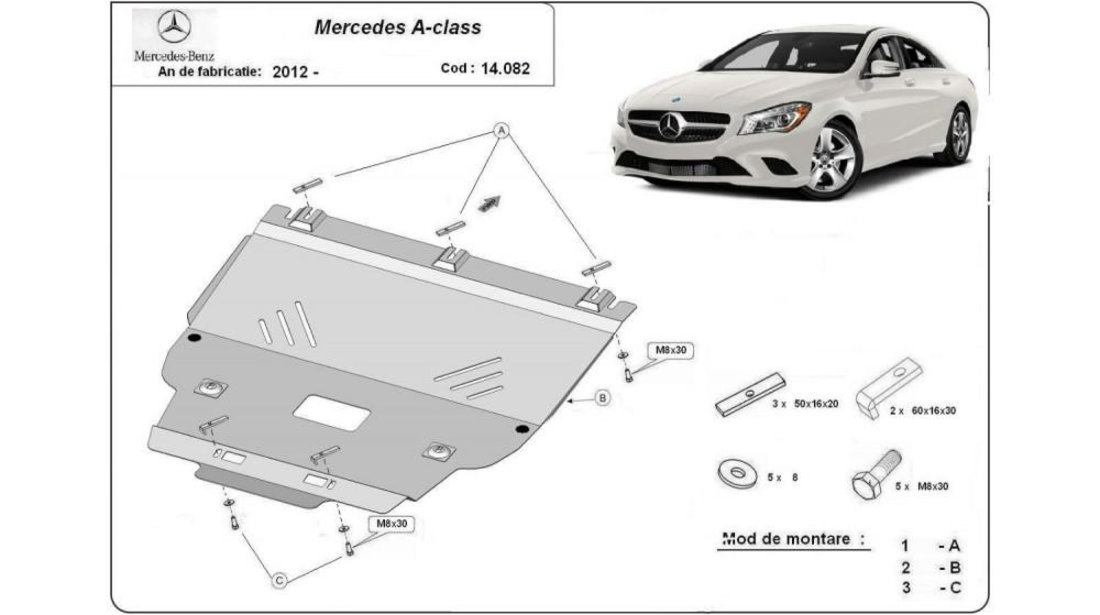 Scut motor metalic mercedes a-class w176 Mercedes A-Class (2012->) [W176] #5