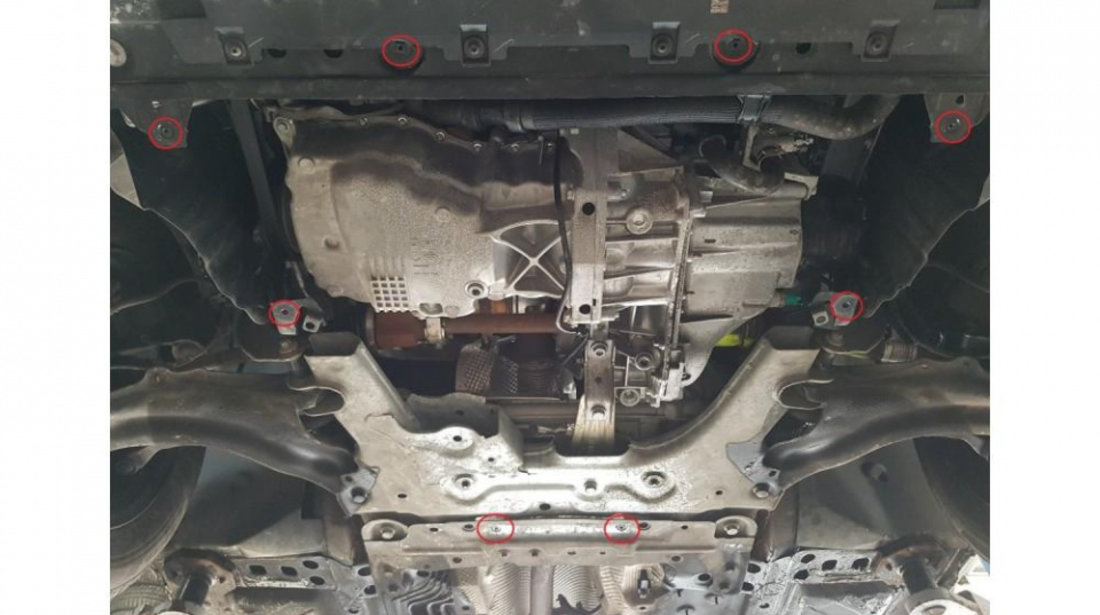 Scut motor metalic Mercedes CITAN (2012->)[415] #5