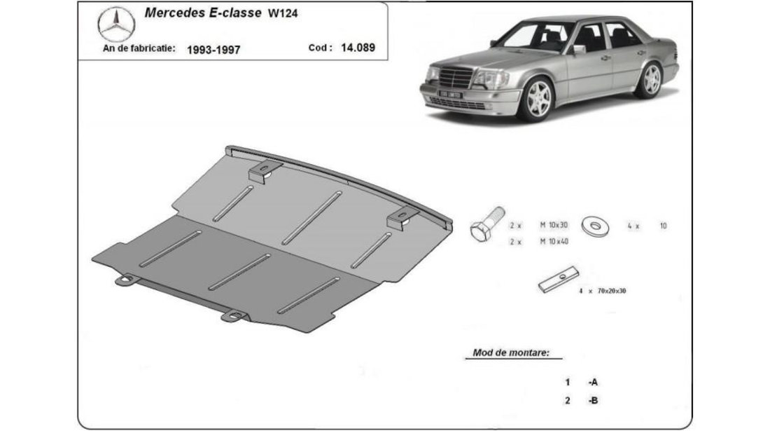 Scut motor metalic mercedes e-class w124 Mercedes E-Class (1993-1996) [W124] #5