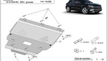 Scut motor metalic Mercedes GLA X156 2014-2020