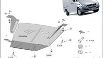 Scut motor metalic Mercedes Sprinter W901-W905 199...