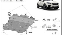 Scut motor metalic Opel Grandland X 2017-prezent