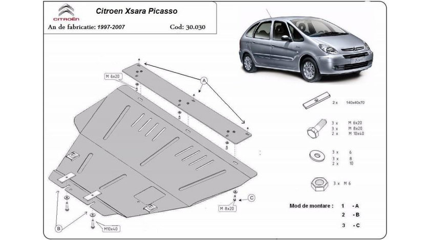 Scut motor metalic picasso Citroen Xsara Picasso (1999->) [N68] #5