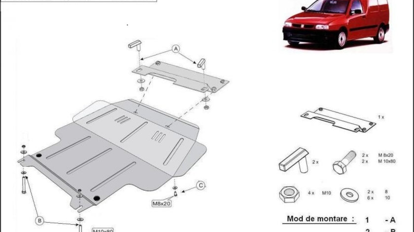 Scut motor metalic Seat Inca 1995-2003