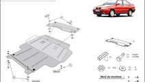 Scut motor metalic Seat Toledo I 1991-1998