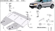 Scut motor metalic VW Polo - Benzina 2009-2017