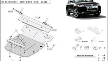 Scut motor metalic VW Touareg 2003-2010