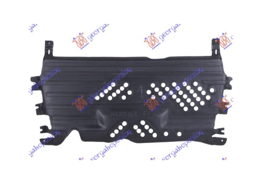 Scut motor Peugeot 301 2012-2017 NOU 9676824680 (PLASTIC)