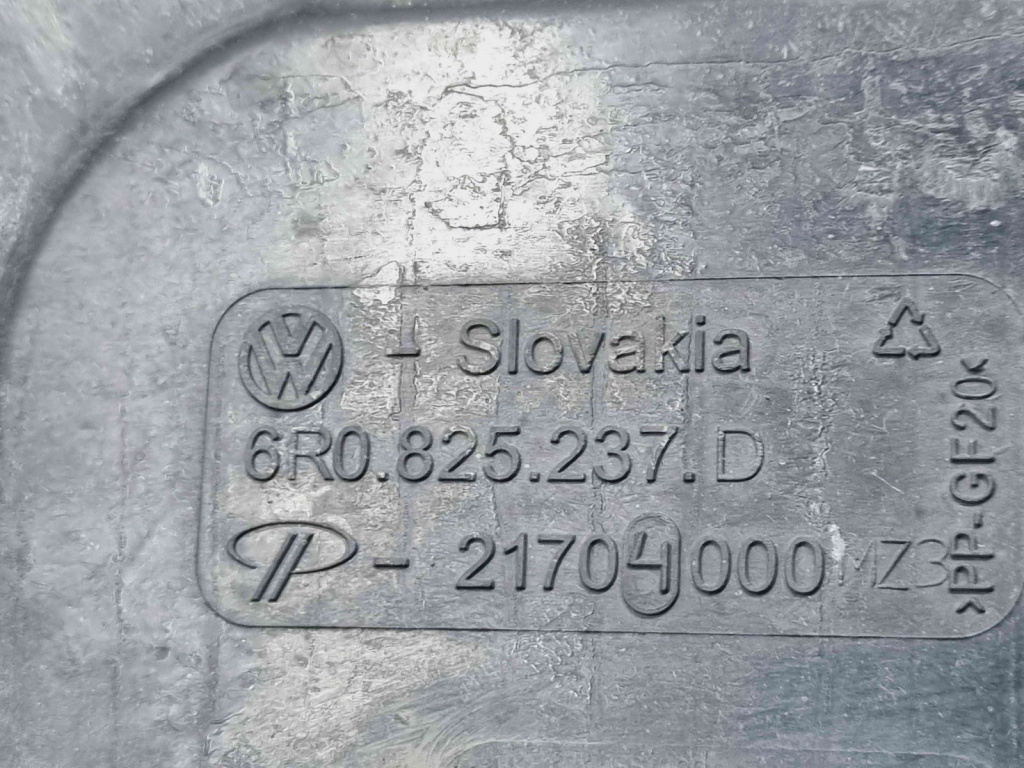 Scut motor Skoda Fabia 3 Combi (NJ5) [Fabr 2014-2022] 6R0825237D