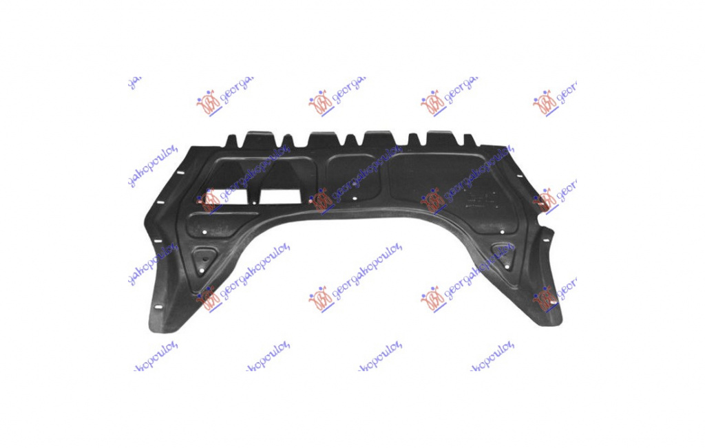 Scut motor VW Jetta 2014- NOU 5C0825237D (MOTORIZARI BENZINA) PLASTIC