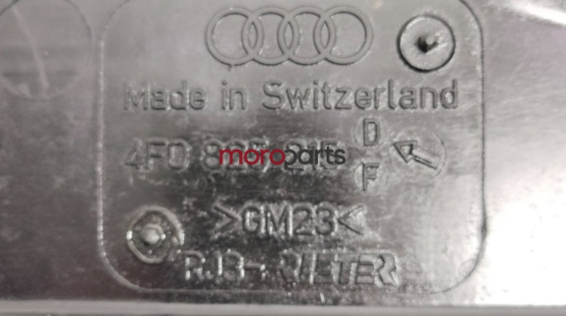 Scut podea spate Audi A6 4F C6 3.0 TDI BMK OEM 4F0825215D
