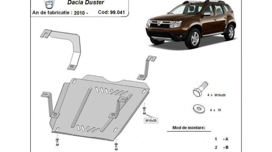 Scut rezervor Dacia Duster (2010->) [HS_] #5
