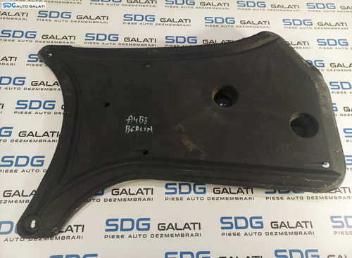 Scut Semiscut Protectie Plastic Toba Teava Esapament Audi A4 B8 Sedan Berlina 2008 - 2015 Cod 8K0825...