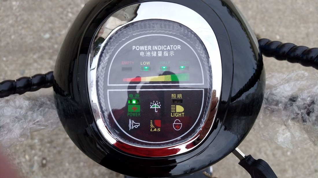 Scuter Electric Harley 1500W NOU Bluetooth - Garantie 2018