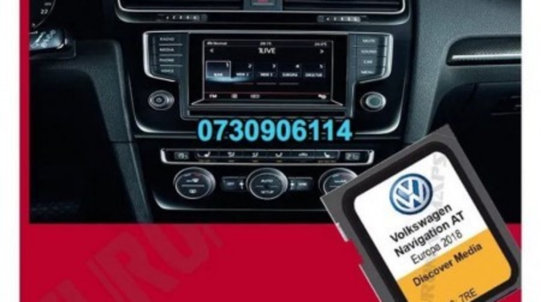 Sd card harti navigatie 2020 Discover Media Pro RNS 315 VW Skoda