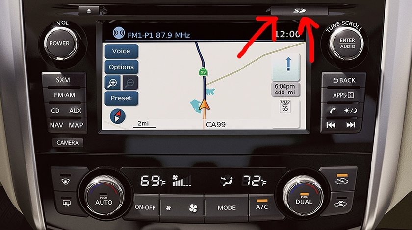 SD Card Harti Navigatie Nissan LCN2 V3 2018 Note Juke Leaf Micra ENV20