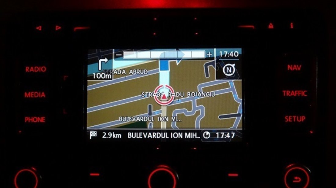 SD CARD harti navigatie Volkswagen VW RNS 315 harta Romania EU 2018