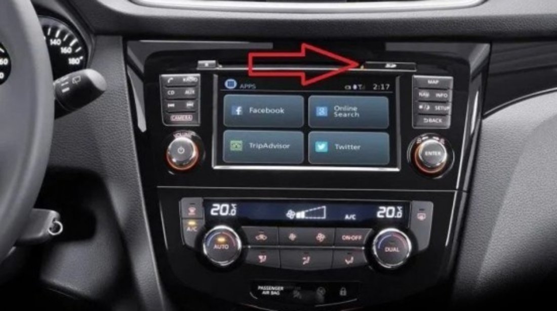 SD CARD navigatie Nissan Connect LCN 1 2 3 Juke Note Qashqai 2020