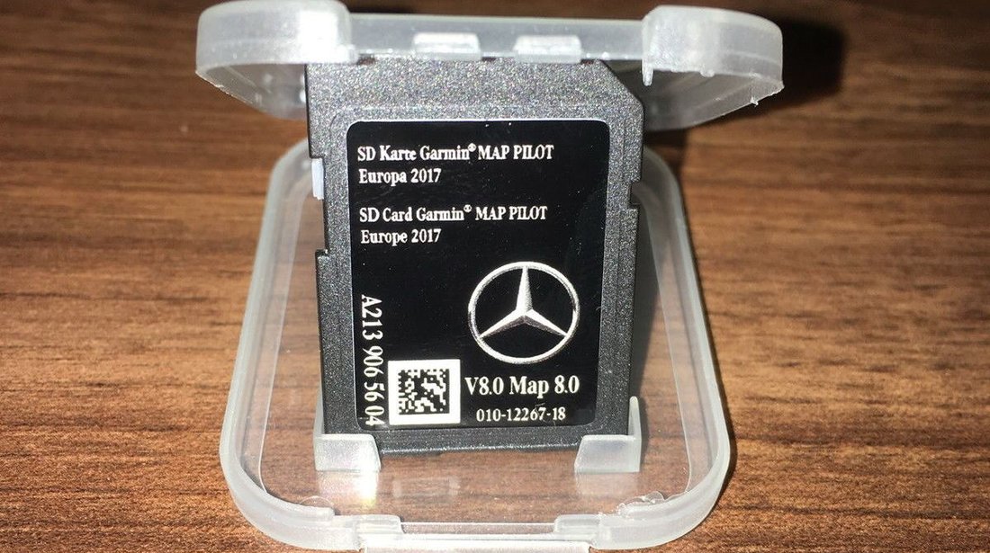 SD Card Original Mercedes Garmin Map Pilot Europa A2139065604 V8 2017