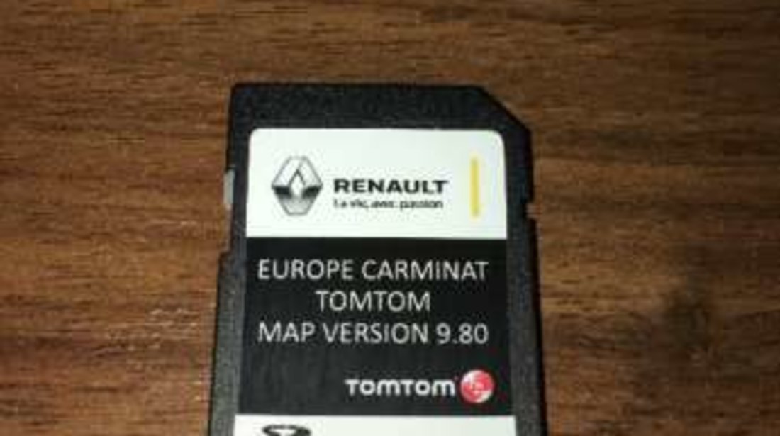 Sd card RENAULT Navigatie Harti Carminat TomTom harta 2017