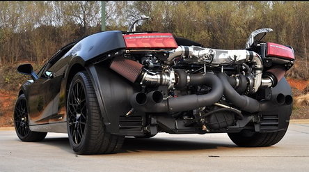 Se poarta Twin Turbo: Gallardo LP560-4 Spyder by UR