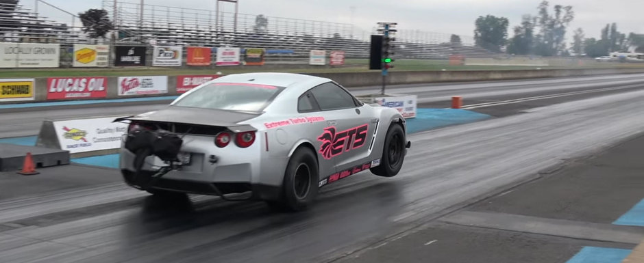 Se putea sfarsi tragic. Au batut un record mondial cu un GT-R de 3.300 de cai insa erau sa-l faca praf