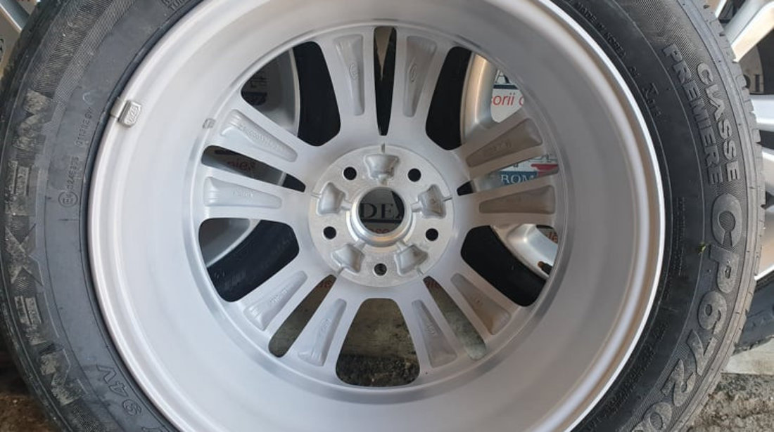 Seat 4 jante aliaj cu anvelope + 1 nefolosita (rezerva) KIA Optima 17" 5x114,3 ET 41 cod OE : 52910-2t310