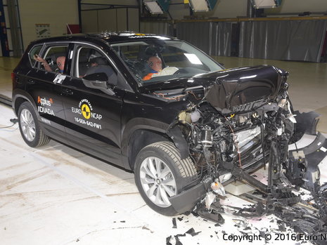 SEAT Ateca la Euro NCAP