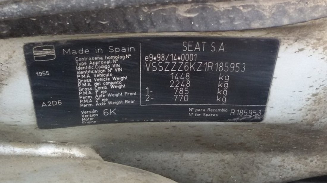 Seat Ibiza 1.4 MPi 1998