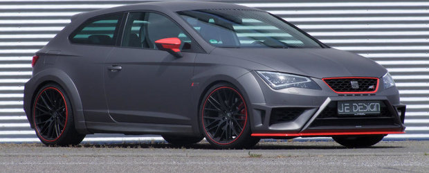 SEAT Leon Cupra by JE Design: 350 cai putere, plus Widebody