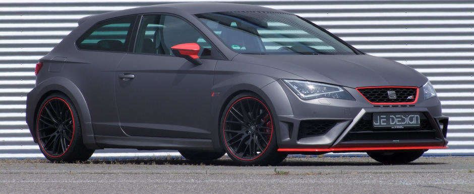 SEAT Leon Cupra by JE Design: 350 cai putere, plus Widebody