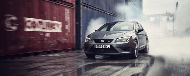 SEAT Leon Cupra: Noi cadre cu cel mai rapid SEAT de serie din istorie