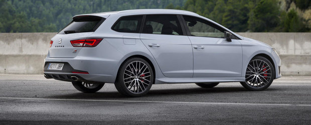 SEAT Leon ST Cupra revine intr-o noua galerie foto, spre deliciul fanilor