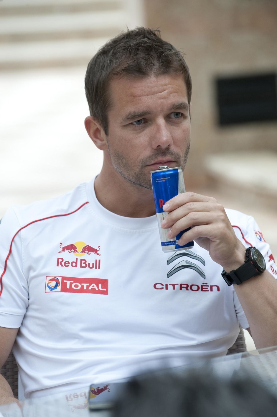 Sebastien Loeb in format XL la Los Angeles