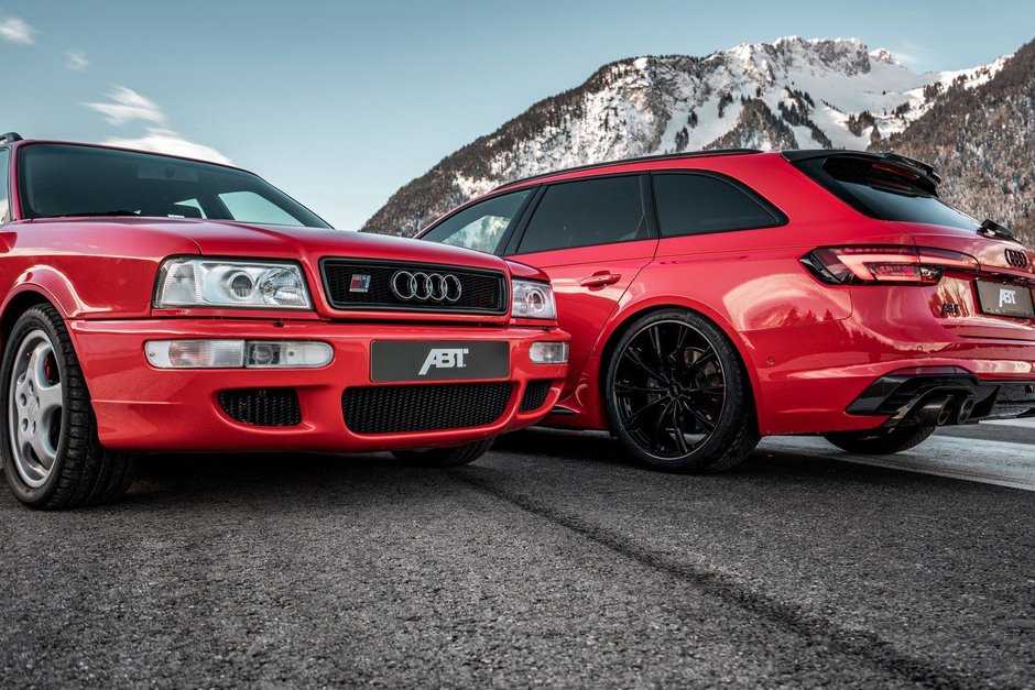 Sedinta foto ABT cu Audi RS2 si Audi RS4 Avant