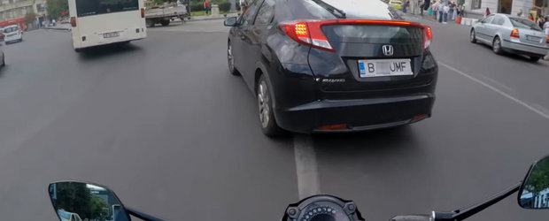 Sefa prostiei in materie de soferie in Romania conduce o Honda Civic si trebuie sa fugi de ea!