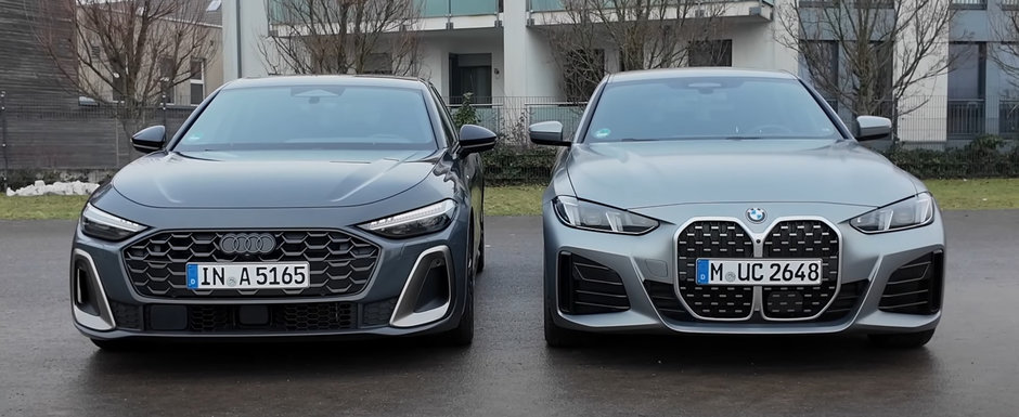 Sefii de la Audi rad, cel mai probabil, in hohote. Cum arata noul A5 Sedan pus langa BMW Seria 4 Gran Coupe Sefii de la Audi rad, cel mai probabil, in hohote. Cum arata noul A5 Sedan pus langa BMW Seria 4 Gran Coupe