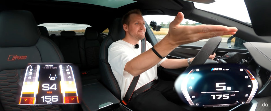 Sefii de la BMW rad, cel mai probabil, in hohote. Noul M5 CS umileste la liniute Audi RS7 Sportback Sefii de la BMW rad, cel mai probabil, in hohote. Noul M5 CS umileste la liniute Audi RS7 Sportback