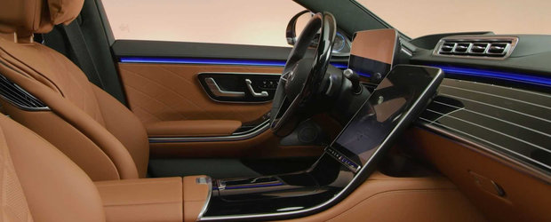 Sefii de la BMW vor intra in sedinta la vederea acestor imagini. Mercedes publica peste 80 de fotografii de la interiorul noului S-Class