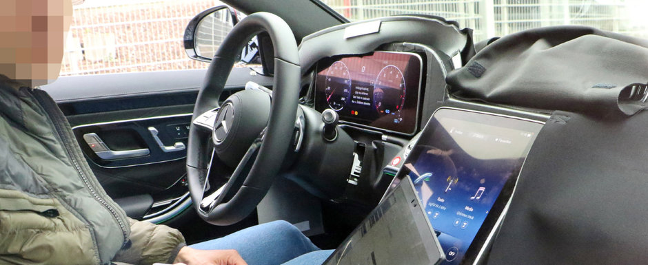 Sefii de la BMW vor intra in sedinta la vederea acestor imagini. Uite cum arata la interior noul S-Class, rivalul de moarte al lui Seria 7 Sefii de la BMW vor intra in sedinta la vederea acestor imagini. Uite cum arata la interior noul S-Class, rivalul de moarte al lui Seria 7