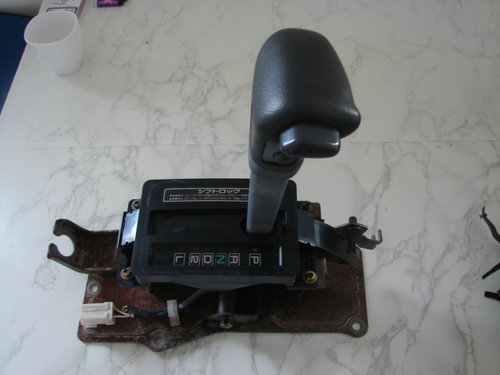 Selector cutie viteze automata Mitsubishi Pajero 2 [facelift] [1997 - 1999] SUV 5-usi 2.8 TD AT (125...