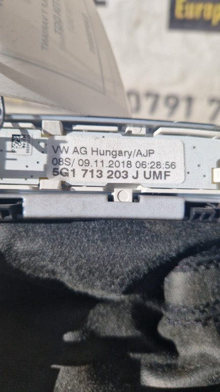 Selector viteze Vw Golf 7 1.6 TDI combi an fab 2019 cod 5G1713203J