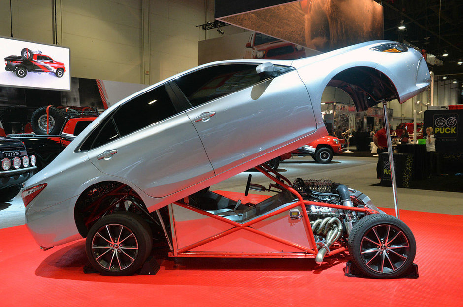 SEMA 2014: Toyota Camry Dragster